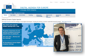 CEO Christian Lüdtke auf der Digital Agenda for Europe