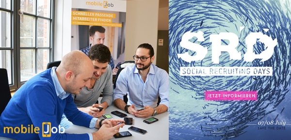 mobileJob.com auf den Social Recruiting Days in Berlin als bestes HR-Startup ausgezeichnet