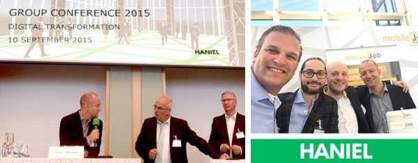 Philipp Herrmann, Geschäftsführer von etventure zu Gast auf der HANIEL Group Conference. Sein Vortrag „Digitale Transformation mit Digital-Units“ sorgte für Inspiration.
