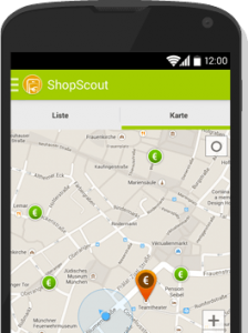 Shopscout-App Geofencing