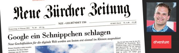 Philipp Depiereux im Gespräch mit der Neuen Zürcher Zeitung