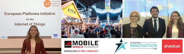 Der European Innovation Hub beim Mobile World Congress und 4YFN.