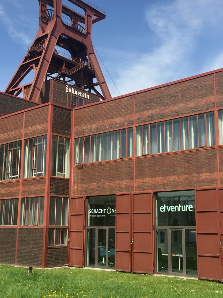 Schacht One und etventure Büro auf Zeche Zollverein