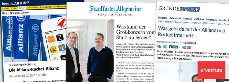 Rocket Internet und Allianz