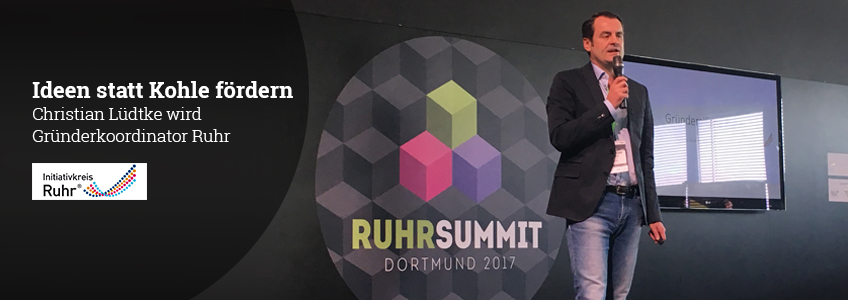 Christian Lüdtke beim Ruhr Summit